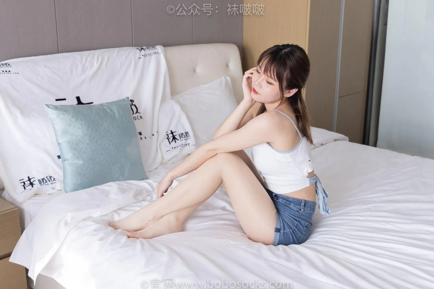 [BoBoSocks袜啵啵]NO.077 朵朵-凉鞋、肉丝 [139P]插图4